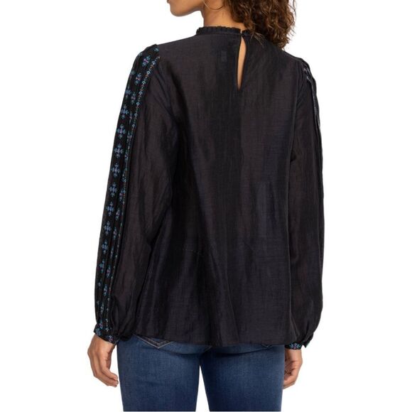 🔆Final Sale🔆 Johnny Was | NWTs Embroidered Calico Blouse Size Small - Picture 2 of 9